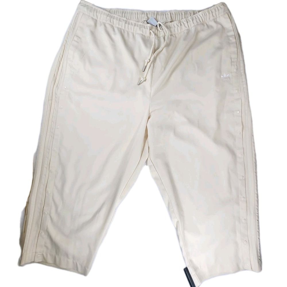 ADIDAS Originals Side Snap Track Pants 3xl Wonder White EUC - Picture 10 of 10
